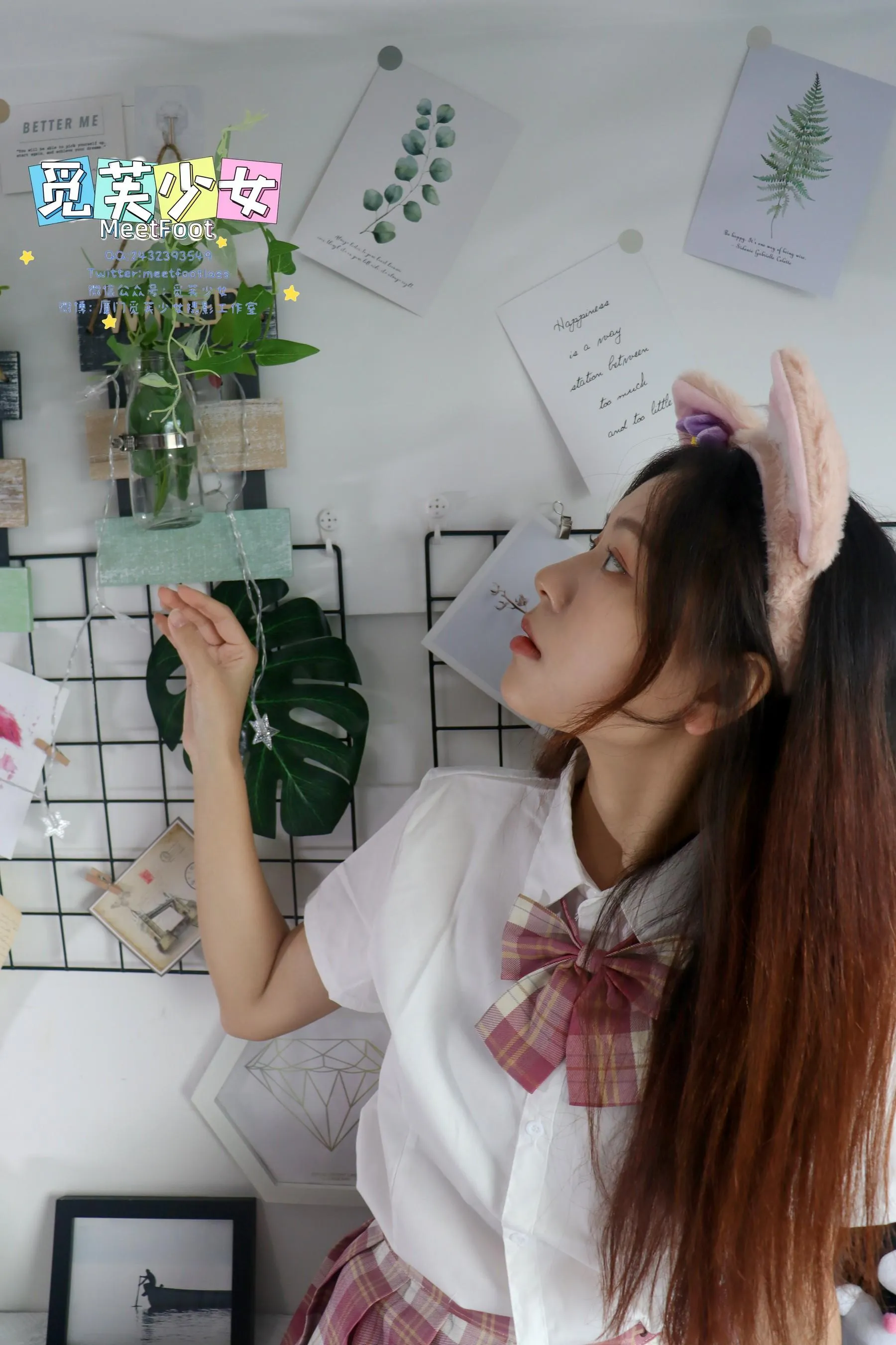 [觅芙少女]NO.006 初夏微风中扬起的马尾，是青春里最美的记忆 [133P]插图4